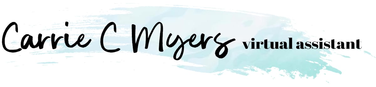 Carrie C Myers – Virtual Assistant